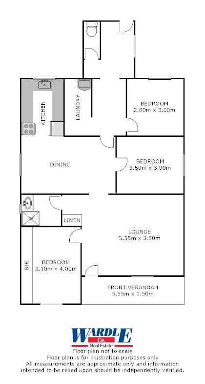 Floorplan of Homely house listing, 28 Oliver Street, Port Pirie SA 5540