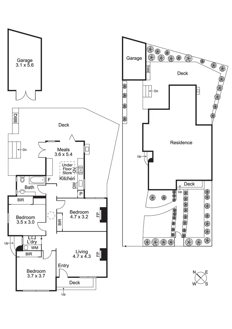 Floorplan of Homely house listing, 609 Nepean Hwy, Brighton East VIC 3187