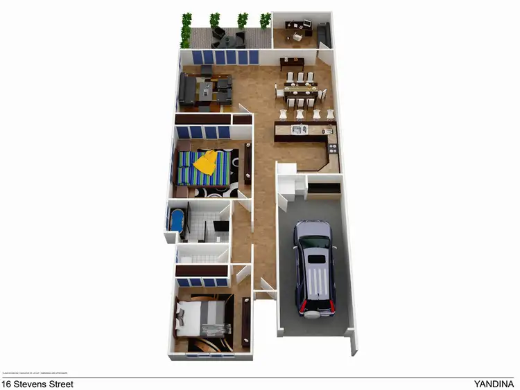 Floorplan of Homely house listing, Unit 4/16 Stevens St, Yandina QLD 4561