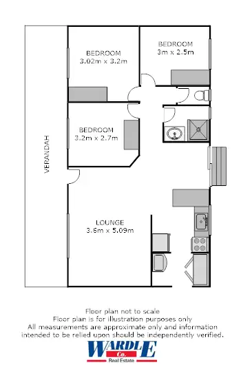 Floorplan of Homely house listing, 29B Muirkirk St, Jamestown SA 5491
