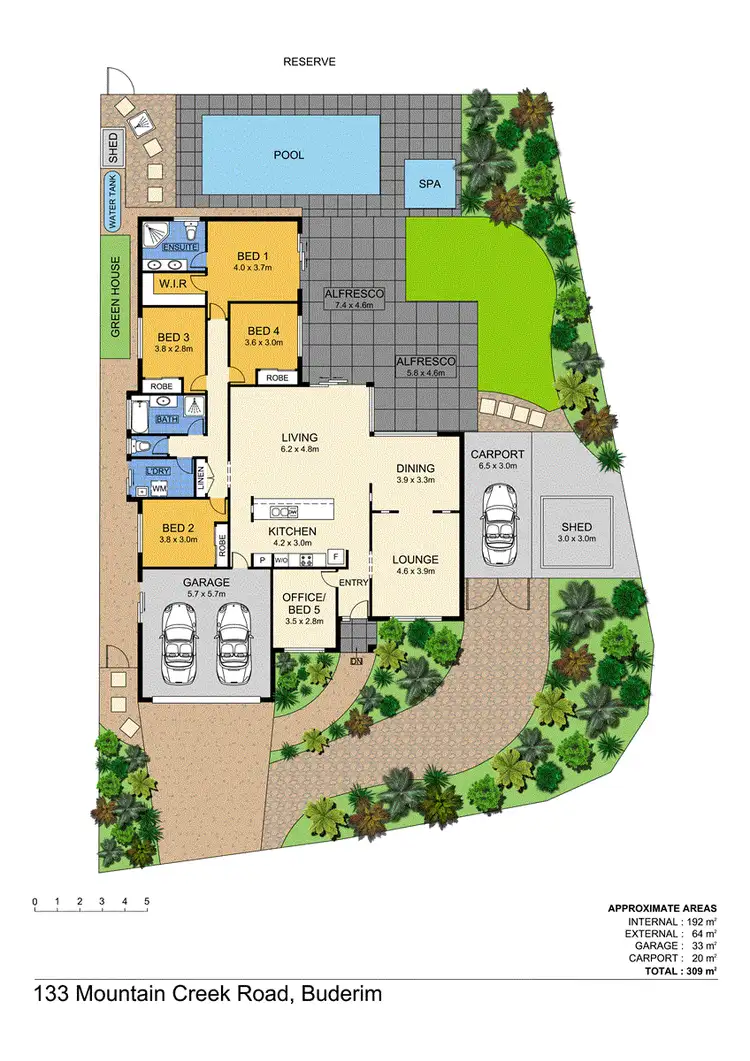 Floorplan of Homely house listing, 133 Mountain Creek Road, Buderim QLD 4556