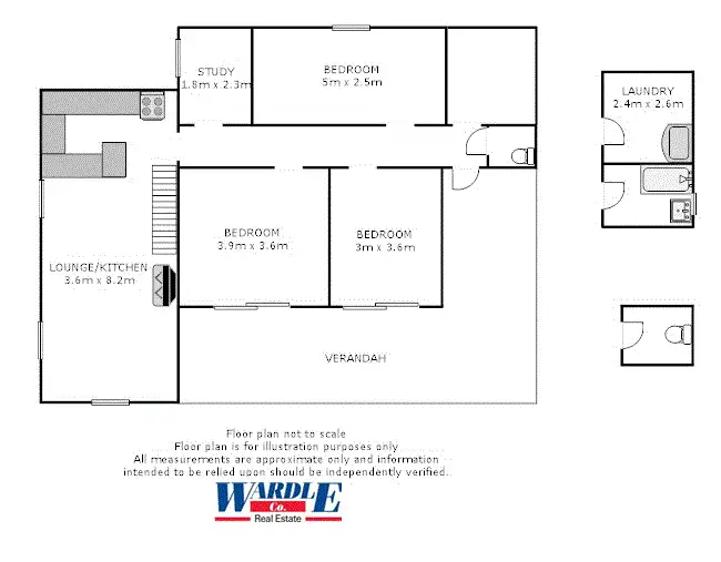 Floorplan of Homely house listing, 54 Sixth St, Orroroo SA 5431