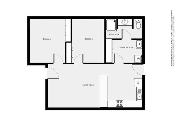 Floorplan of Homely house listing, Unit 1/11 Franklin St, Stawell VIC 3380