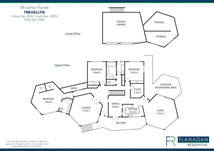 Floorplan of Homely house listing, 48 Lachlan Pde, Trevallyn TAS 7250