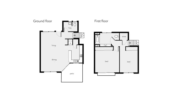 Floorplan of Homely townhouse listing, Unit 33/5-15 Mcgregor St, Mooroobool QLD 4870