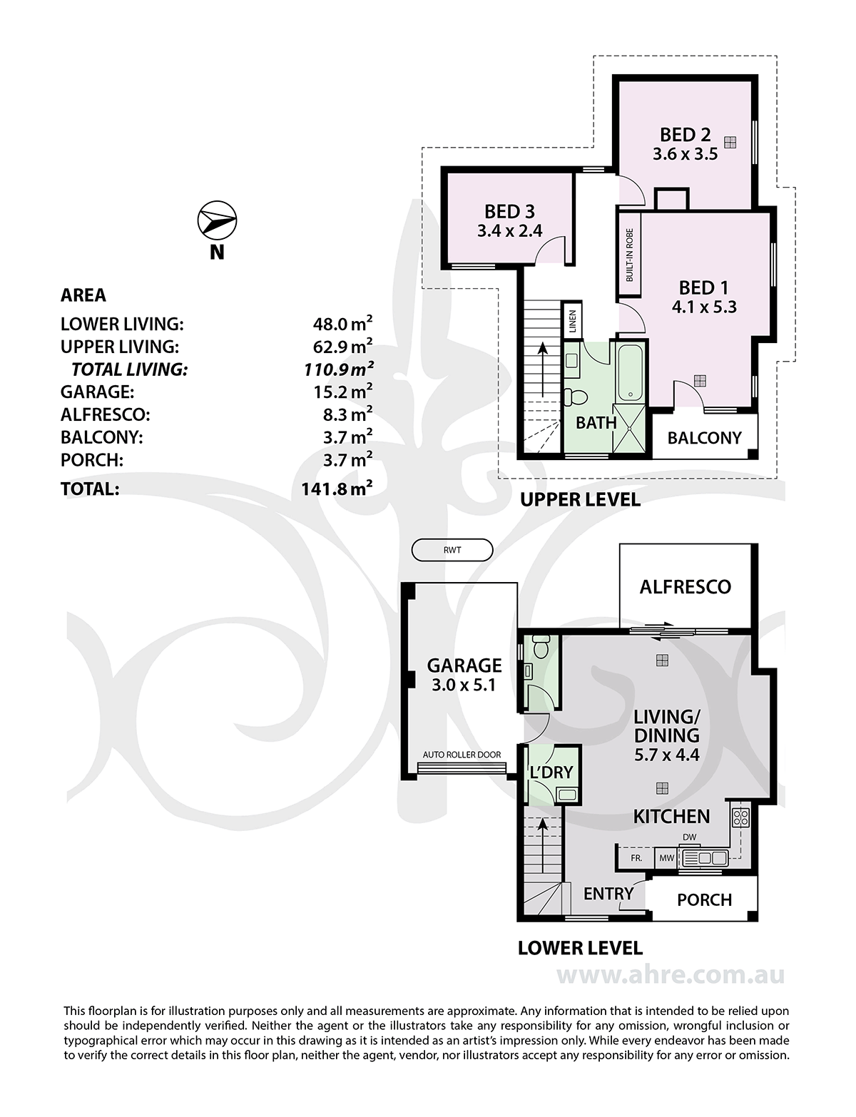 Floorplan of Homely house listing, 5 Morialta Gr, Mount Barker SA 5251