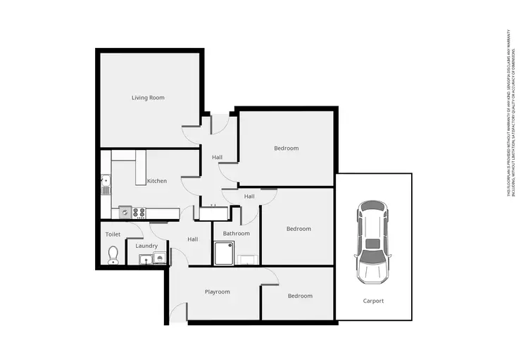 Floorplan of Homely house listing, 1 Proctor St, Stawell VIC 3380
