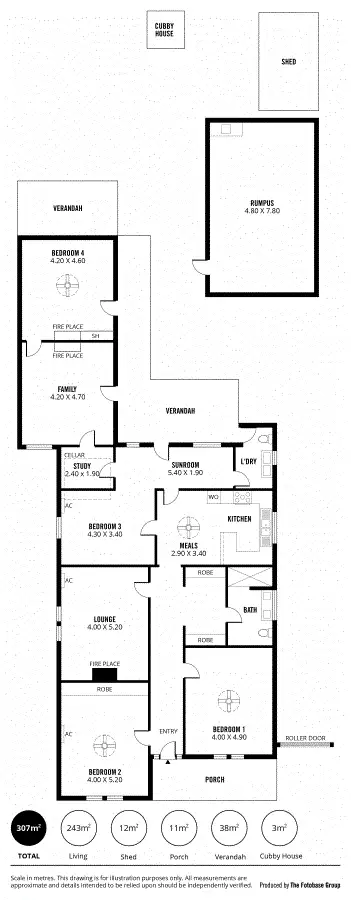 Floorplan of Homely house listing, 84 Frederick St, Unley SA 5061