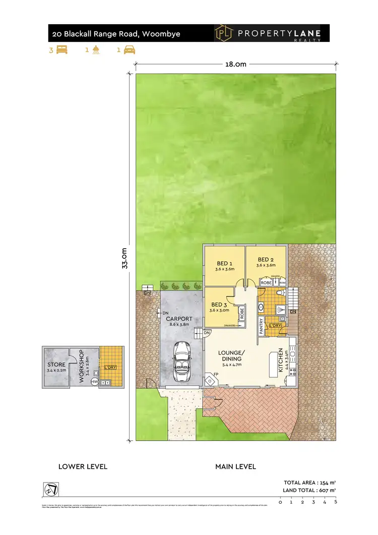 Floorplan of Homely house listing, 20 Blackall Range Road, Woombye QLD 4559