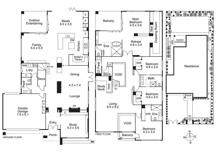 Floorplan of Homely house listing, 215 North Rd, Caulfield South VIC 3162