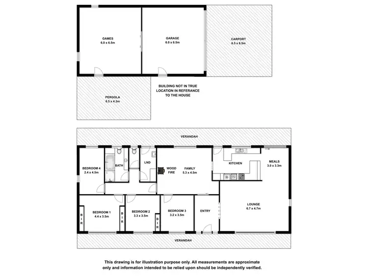 Floorplan of Homely house listing, 12 Clarke St, Penola SA 5277