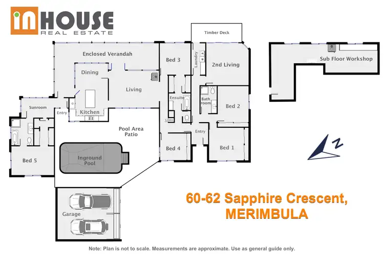 Floorplan of Homely house listing, 60-62 Sapphire Cres, Merimbula NSW 2548