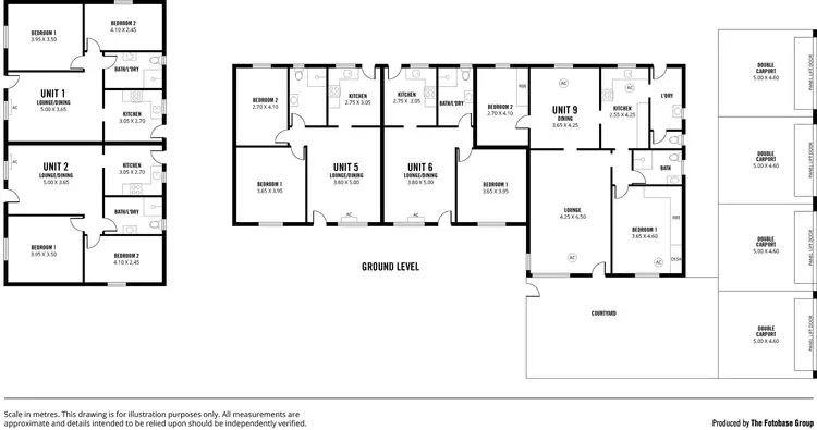 Floorplan of Homely block of units listing, 1-9/4-6 Wakefield Street, Kent Town SA 5067