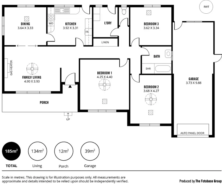 Floorplan of Homely house listing, Address available on request
