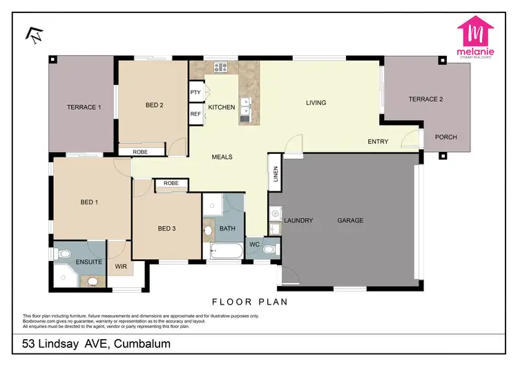 Floorplan of Homely house listing, 53 Lindsay Ave, Cumbalum NSW 2478