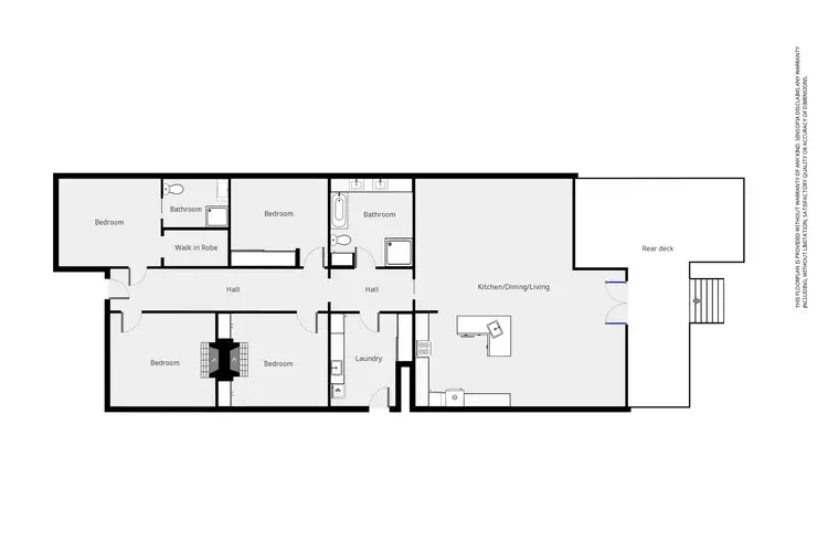 Floorplan of Homely house listing, 44 Skene St, Stawell VIC 3380