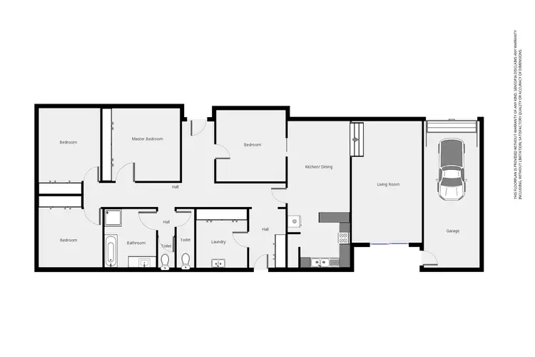 Floorplan of Homely house listing, 9 Hewett St, Stawell VIC 3380