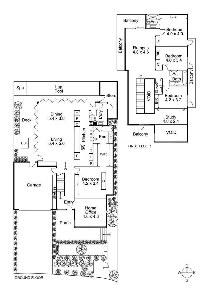 Floorplan of Homely house listing, 77 Well Street, Brighton VIC 3186