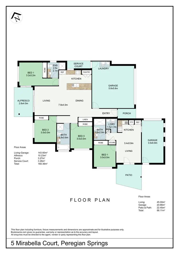 Floorplan of Homely house listing, 5 Mirabella Court, Peregian Springs QLD 4573