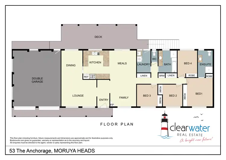Floorplan of Homely house listing, 47 - 53 The Anchorage, Moruya Heads NSW 2537