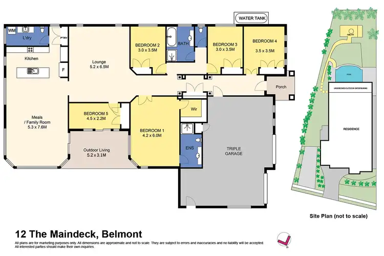 Floorplan of Homely house listing, 12 The Maindeck, Belmont NSW 2280