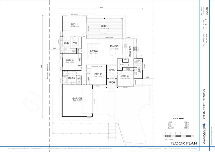 Floorplan of Homely land listing, 7 Junee Ct, Woombye QLD 4559