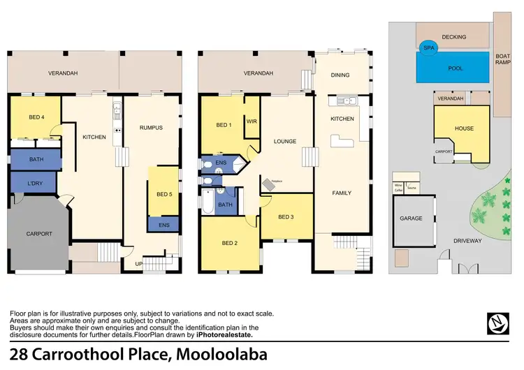 Floorplan of Homely house listing, 28 Carrothool Pl, Mooloolaba QLD 4557