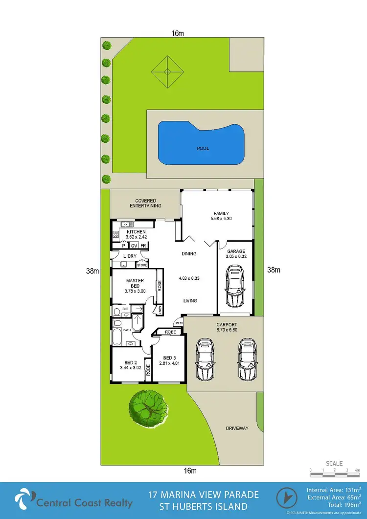 Floorplan of Homely house listing, 17 Marina View Pde, St Huberts Island NSW 2257