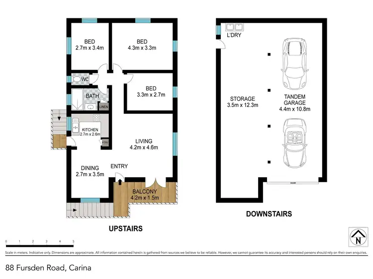 Floorplan of Homely house listing, 88 Fursden Road, Carina QLD 4152