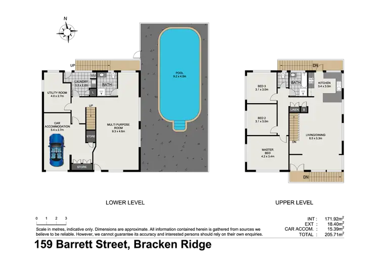 Floorplan of Homely house listing, 159 Barrett Street, Bracken Ridge QLD 4017