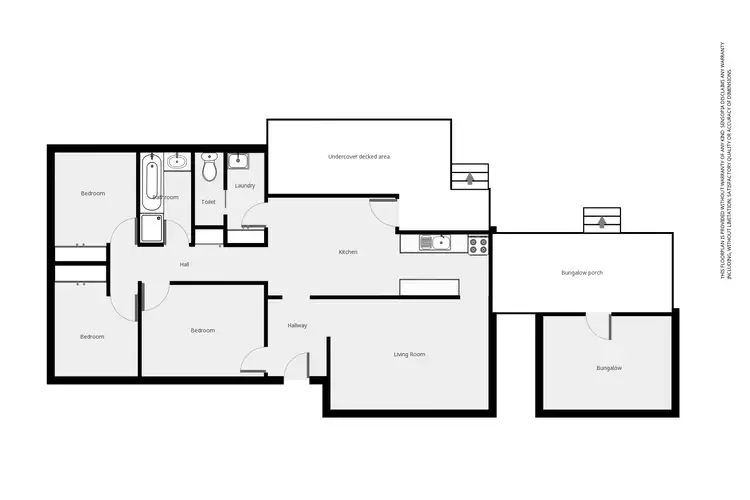 Floorplan of Homely house listing, 129 Cooper St, Stawell VIC 3380