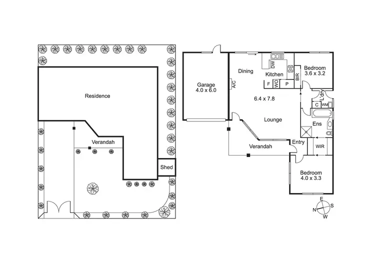 Floorplan of Homely house listing, 36 Barnett St, Hampton VIC 3188