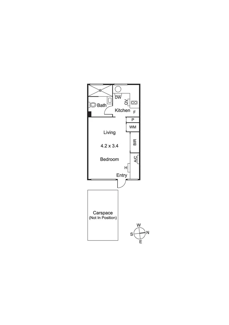 Floorplan of Homely unit listing, Unit 10/62-72 Bay Rd, Sandringham VIC 3191