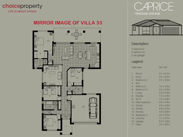 Floorplan of Homely house listing, Unit 33/15 Dunes Ct, Peregian Springs QLD 4573