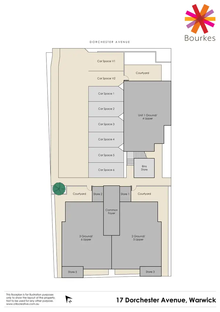 Floorplan of Homely apartment listing, 6/17 Dorchester Ave, Warwick WA 6024