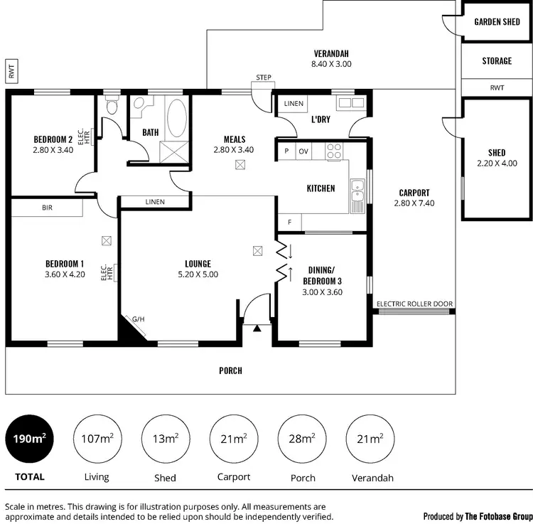 Floorplan of Homely house listing, 1A Ayr St, Rosslyn Park SA 5072