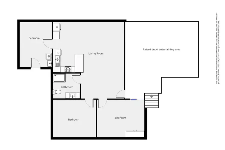 Floorplan of Homely house listing, 84 Scott Rd, Halls Gap VIC 3381