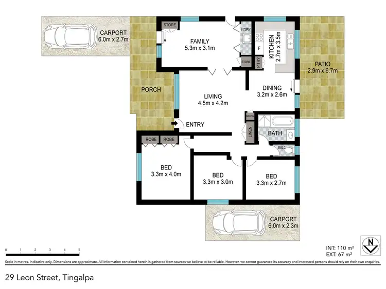 Floorplan of Homely house listing, 29 Leon St, Tingalpa QLD 4173