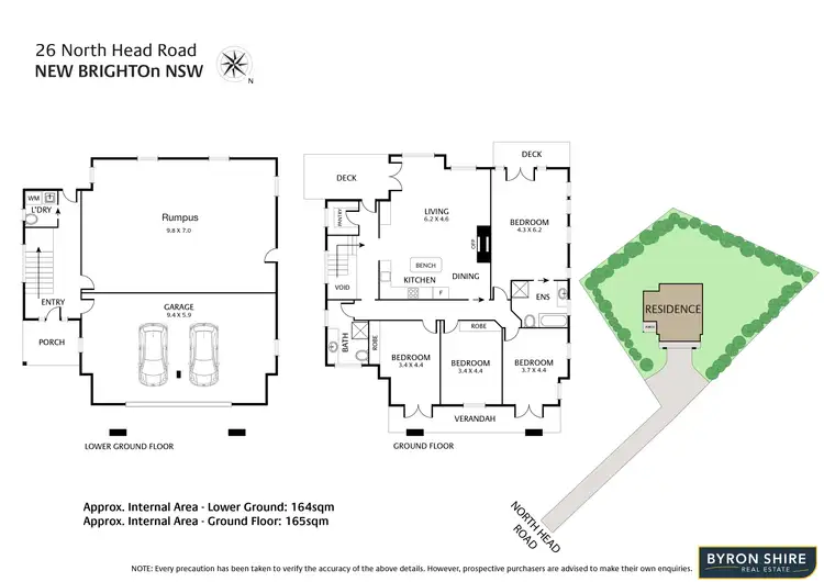 Floorplan of Homely house listing, 26 North Head Rd, New Brighton NSW 2483