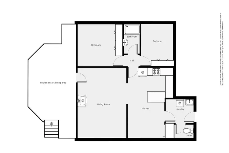 Floorplan of Homely house listing, 52 Royston Rd, Halls Gap VIC 3381