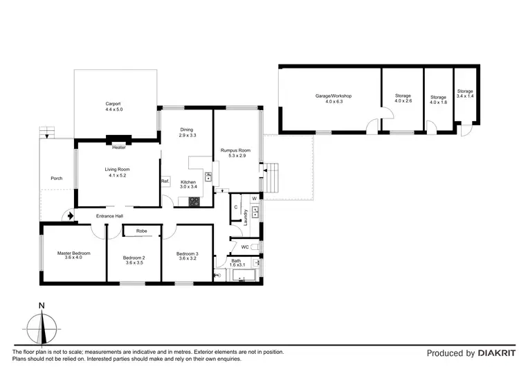 Floorplan of Homely house listing, 316 Milleara Road, Avondale Heights VIC 3034