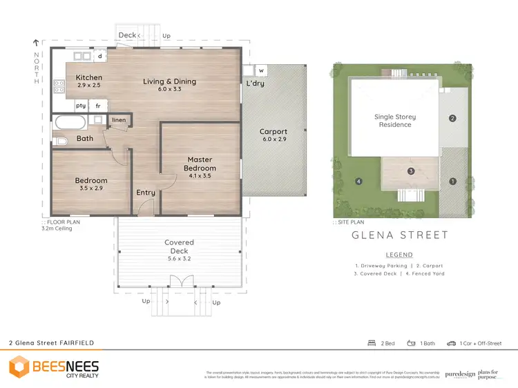 Floorplan of Homely house listing, 2 Glena Street, Fairfield QLD 4103