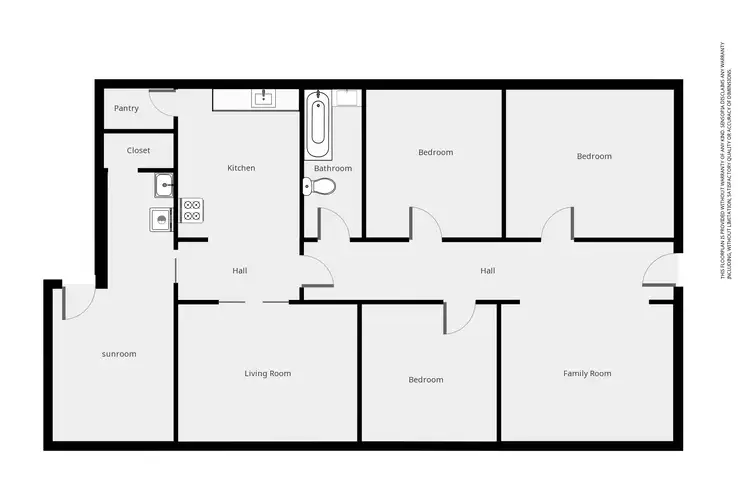 Floorplan of Homely house listing, 36 Skene St, Stawell VIC 3380