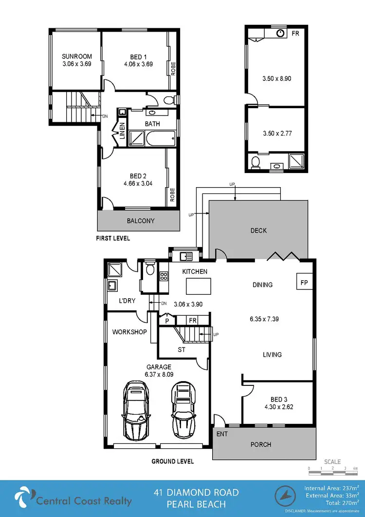 Floorplan of Homely house listing, 41 Diamond Rd, Pearl Beach NSW 2256