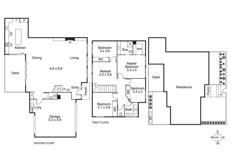 Floorplan of Homely house listing, 11 John St, Sandringham VIC 3191