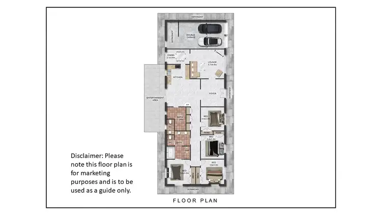 Floorplan of Homely rural property listing, 1088 Summerland Way, Kyogle NSW 2474