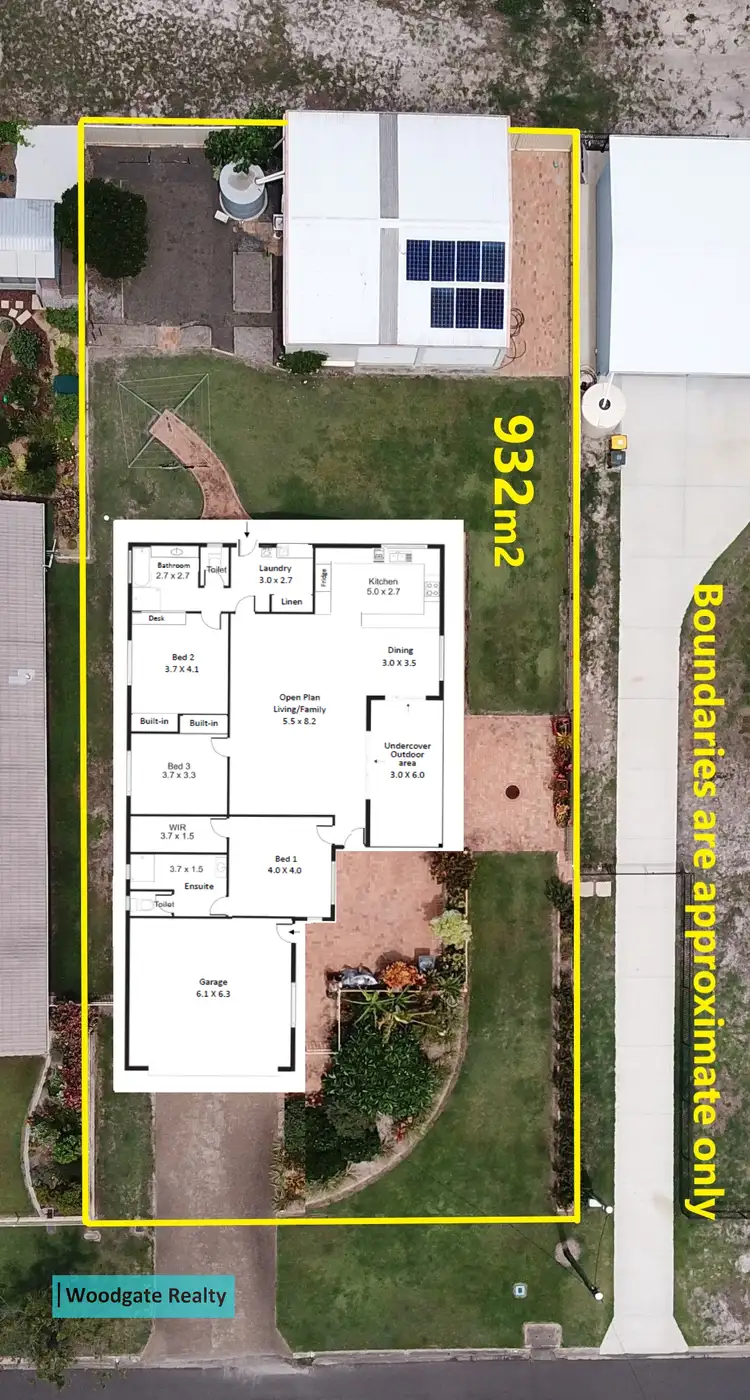Floorplan of Homely house listing, 11 Emperor St, Woodgate QLD 4660