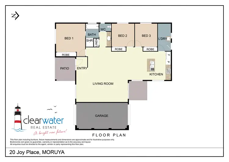 Floorplan of Homely house listing, 20 Joy Pl, Moruya NSW 2537