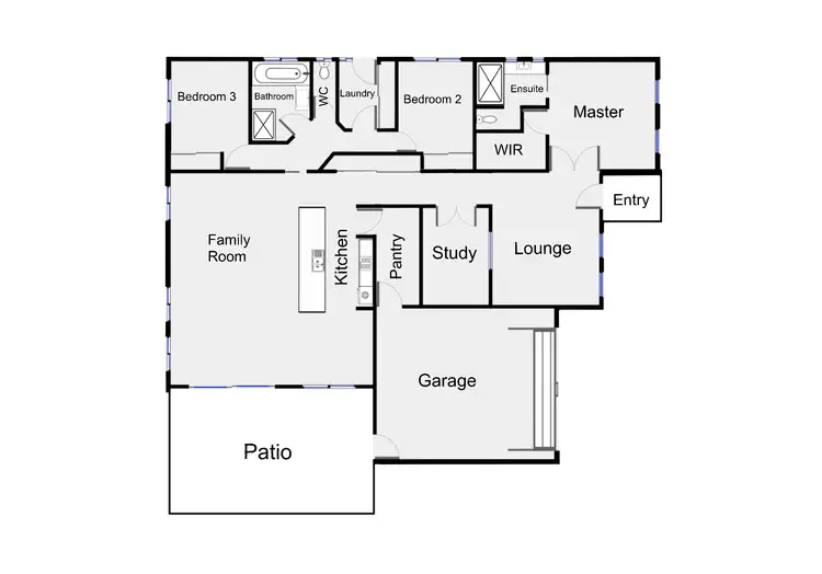 Floorplan of Homely house listing, 29 Taylor St, Epsom VIC 3551