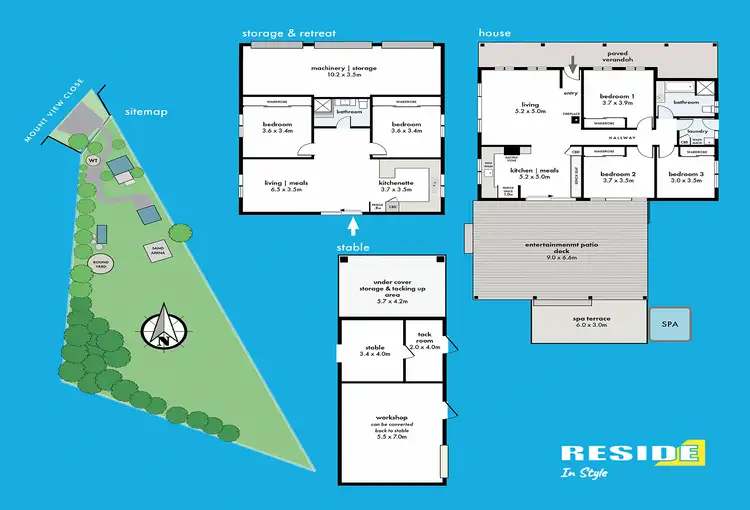 Floorplan of Homely rural property listing, 95 Mount View Cl, Razorback NSW 2571